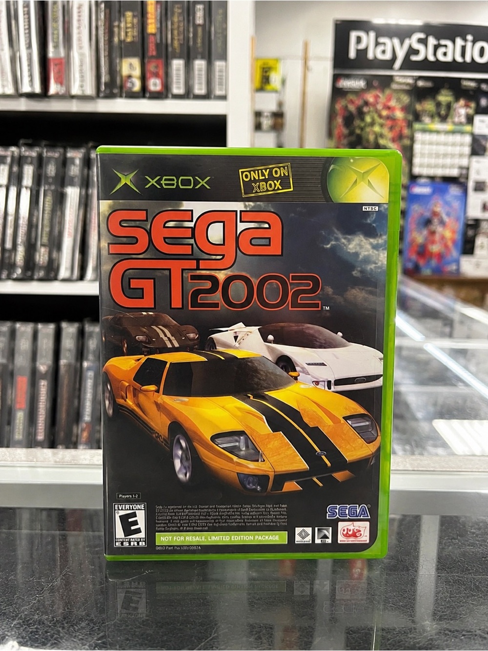SEGA GT 2002 Xbox Complete CIB Limited Edition Tested Working